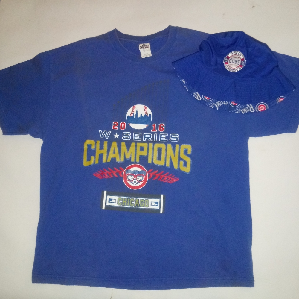 Chicago Cubs 2016 World Championship tee